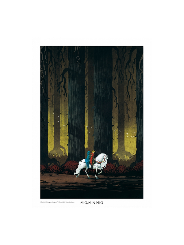 Poster Mio, min Mio - Mio och Jumjum - 50x70 cm