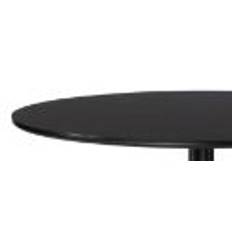 HAY AAT20 Table Ø: 110xH: 74 cm - Black Powder Coated Aluminium/Black Linoleum