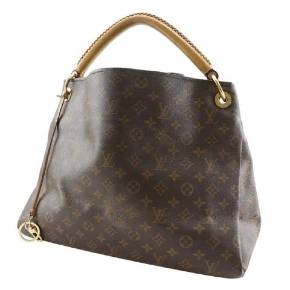 Louis Vuitton Vintage Pre-owned Vintage Skuldertaske - Vintage - Dame - Brun - ONE SIZE - Uld