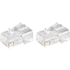 Modularkontakt 8/8 RJ45 2-pack