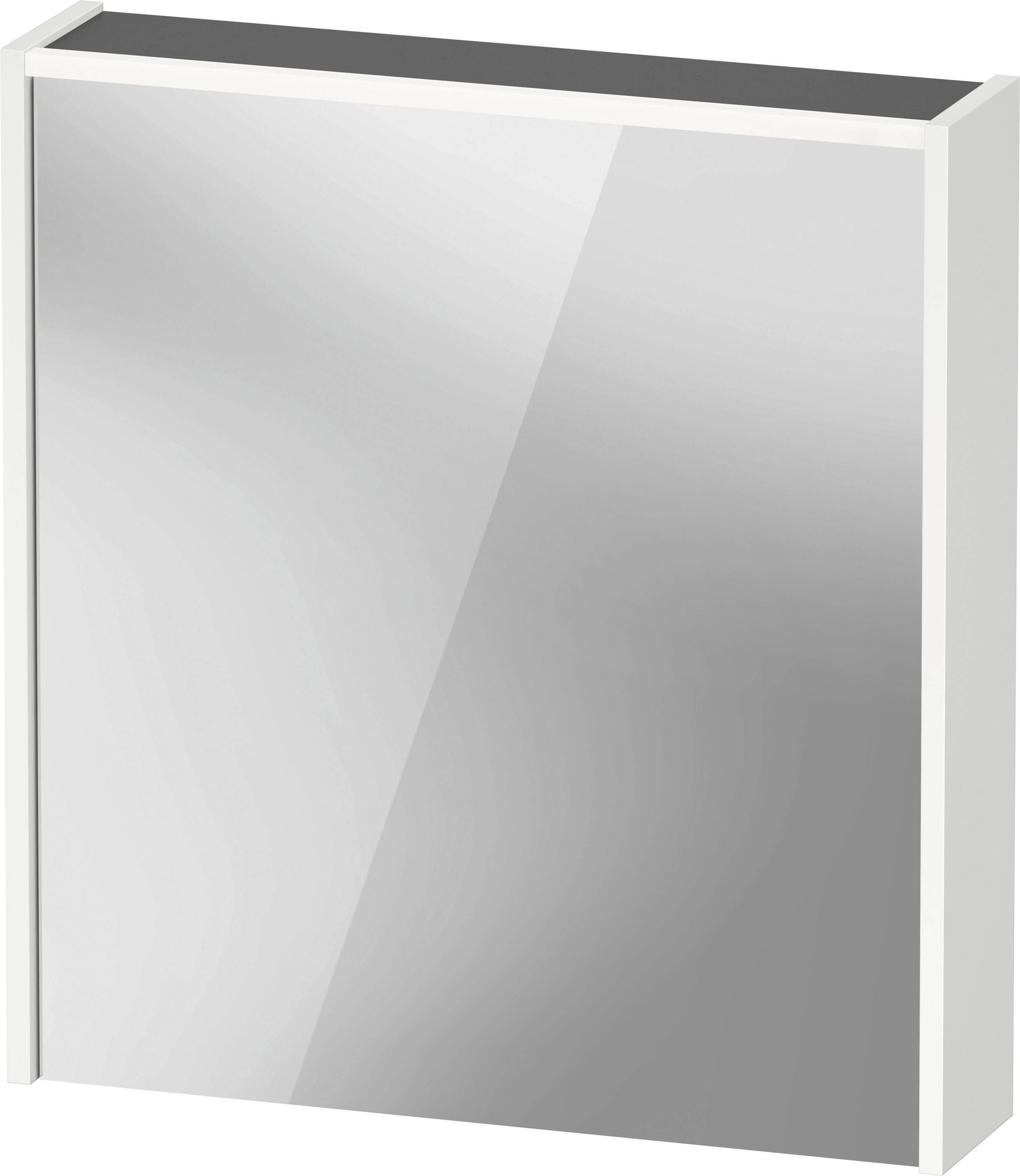 Duravit D-Code Spejlskab 650x148x700, højrehængt Mat hvid