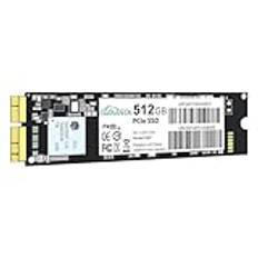 INDMEM NVMe PCIe SSD 512 GB,Gen3 x 4 SSD med skruvdriver kompatibel med MacBook Pro Retina Late 2013 – Mid 2015, MacBook Air Mid 2013–2017, iMac Late 2013–2019, Mac Pro Late 2013, Mac Mini Late 2014