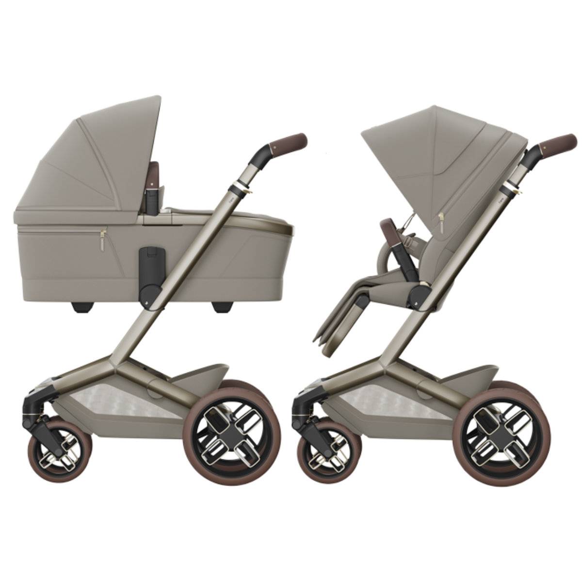 Maxi Cosi Fame Pram with Carrycot - Sapphire Sand