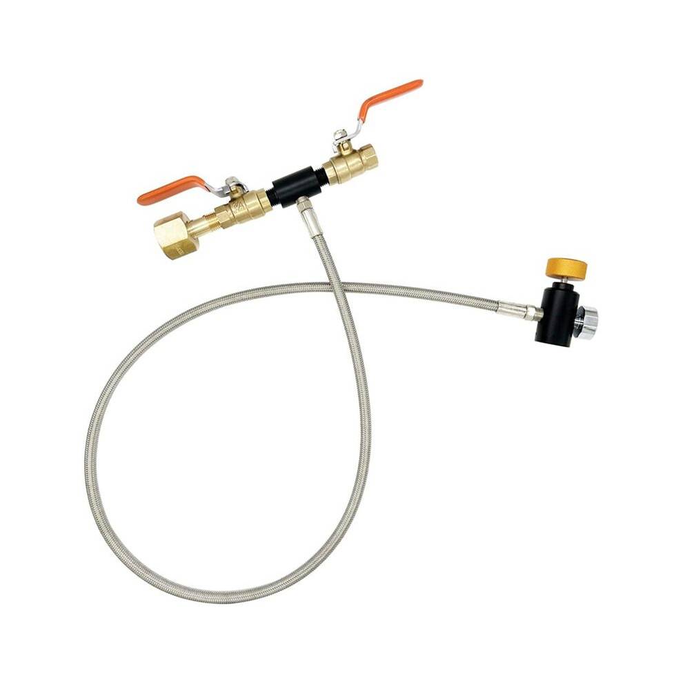 CGA-320 CO2 Cylinder Refill Adapter Soda Maker Hose Connector CO2 Exchange Carbonator Tank for Filling Soda Bottle