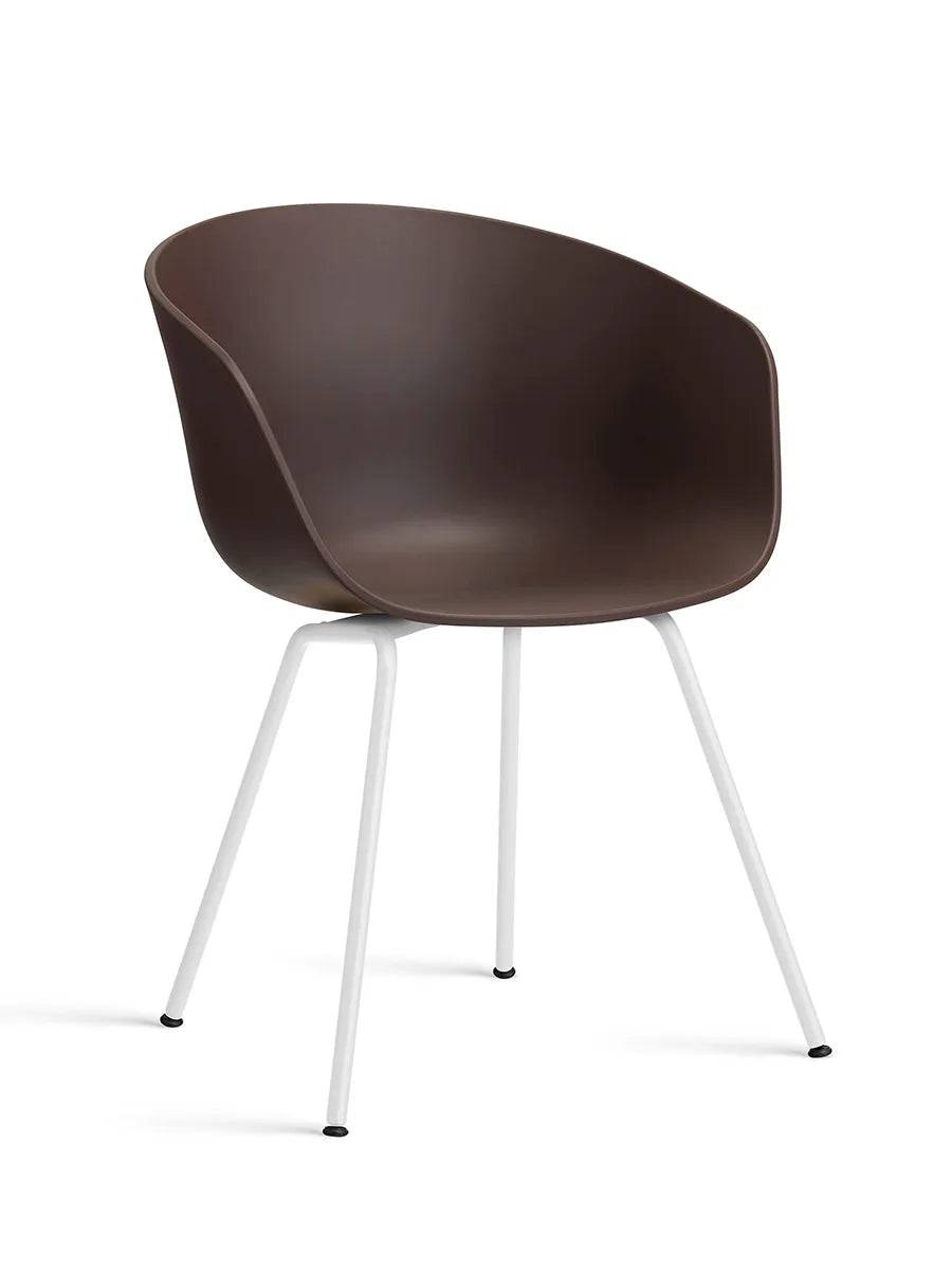 About a Chair AAC26 fra Hay Raisin / Hvid pulverlakeret stål - Jacobsen Plus