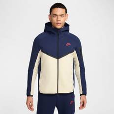 Nike Luvtröja Tech Fleece FZ Vindjacka - Navy/Khaki - ['Blå'] (XX-Large)