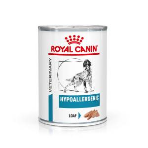 Royal Canin Veterinary Hypoallergenic vådfoder til hunde (paté, 400 g) 4 bakker (48 x 400 g)