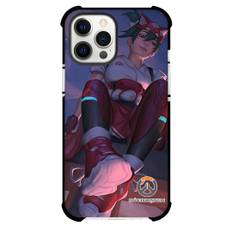 Overwatch Kiriko Phone Case For iPhone Samsung Galaxy Pixel OnePlus Vivo Xiaomi Asus Sony Motorola Nokia - Kiriko Sitting Illustration