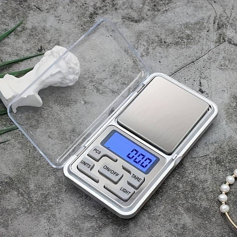 TEMU Kozlp Jewelry Scale, Portable Pocket Scale | Portable Electronic Scale For Weighing Jewelry And Jewelry, Postage Scale, For Weighing Jewelry, Mini Digital Electronic Scale, Battery Not Included