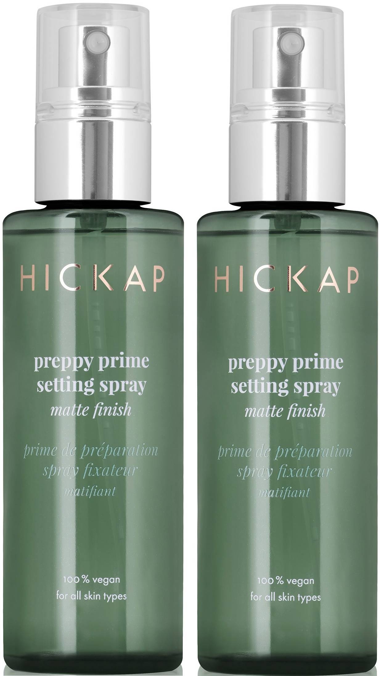 HICKAP Preppy Prime Setting Spray Matte Finish Duo 2x100 ml