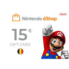 Nintendo eShop Card 15 EUR Key - BELGIUM