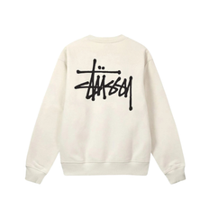 Stüssy Basic Crew "Cream" - XL