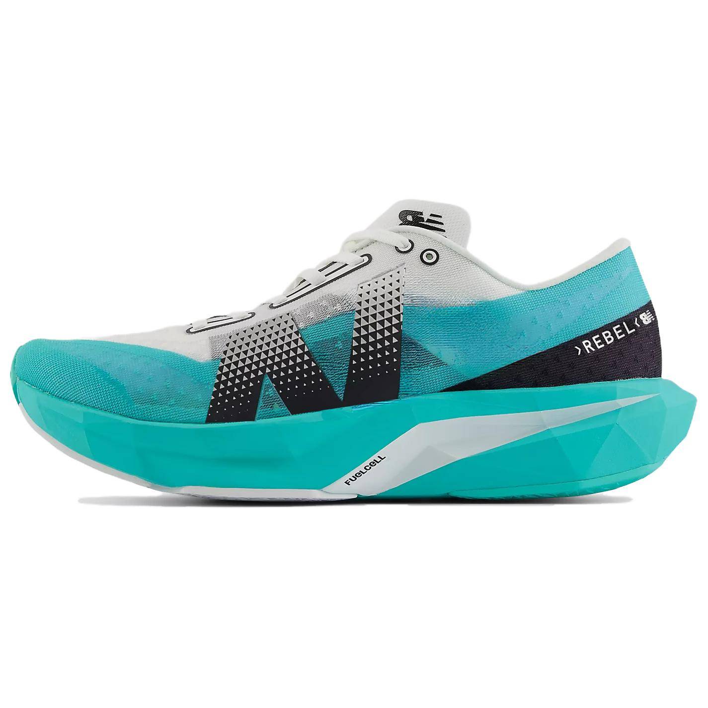 New Balance FuelCell Rebel v4 Cyber Jade Herrskor Teal Vit Svart MFCXCT4 cm