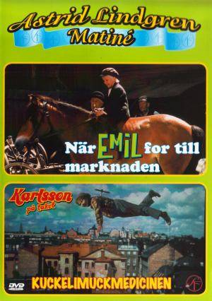 DVD - När Emil for till marknaden + Karlsson på taket : Kuckelimuckmedicinen (Beg)