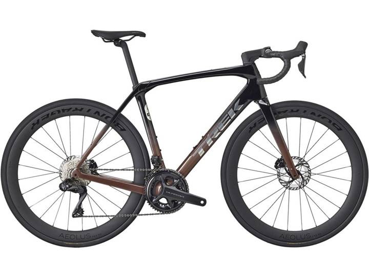 Trek Domane SL 7 Ultegra Di2 Racercykel Dark Star to Bronze Age Fade - Ramstorlek 47 -