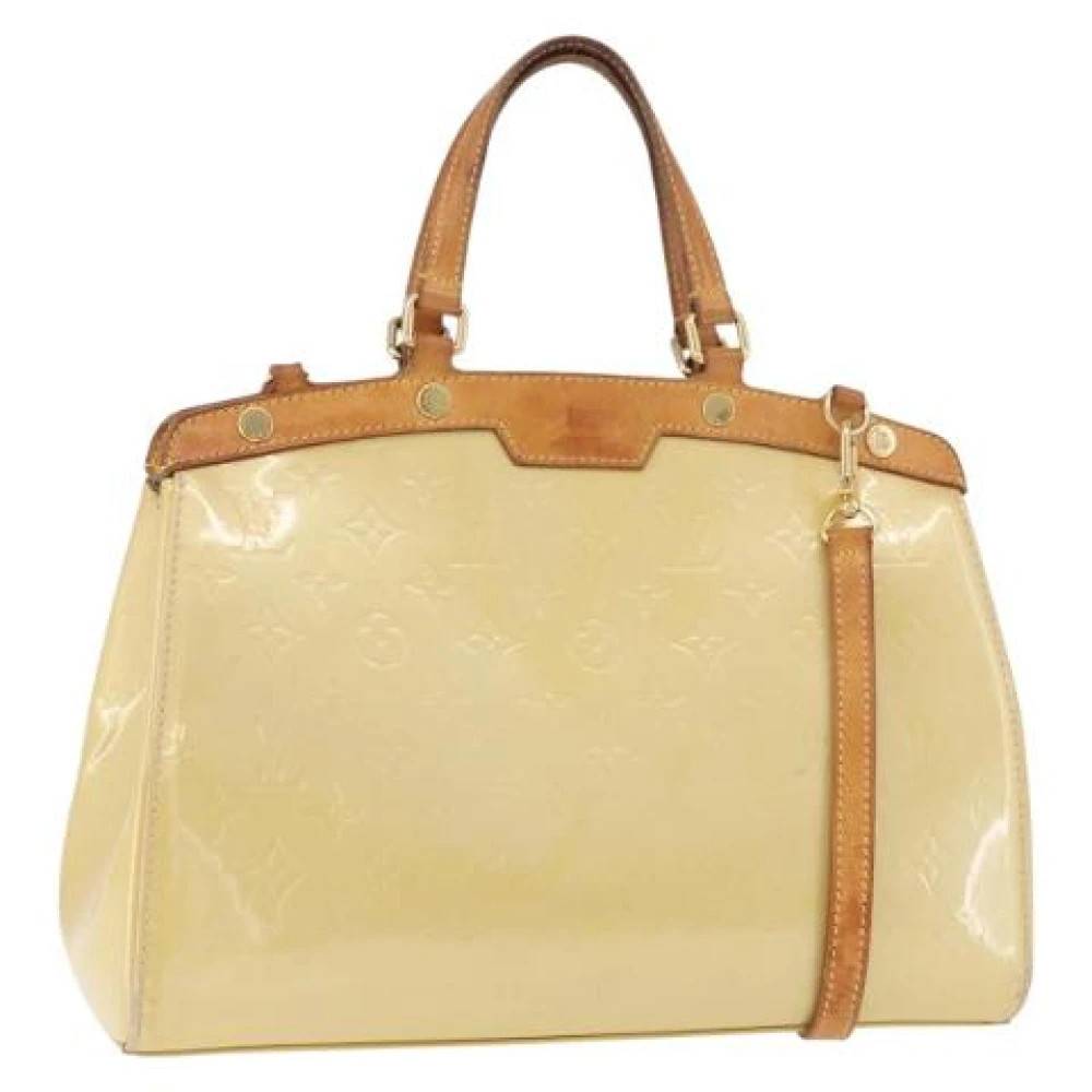 Louis Vuitton Vintage Pre-owned Hand Bag - Vintage - Dame - Beige - ONE SIZE - Uld