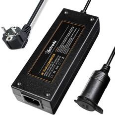 Omformer AC/DC 230V->12V - Power Inverter 120 Watt / 10 AMP - Hurtig levering