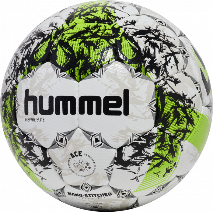 Hummel Inspire Elite Fodbold - Lime & Hvid - Str. 4
