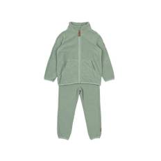 Mikk-line Fleecesæt Grøn - Str. 4y 104cm