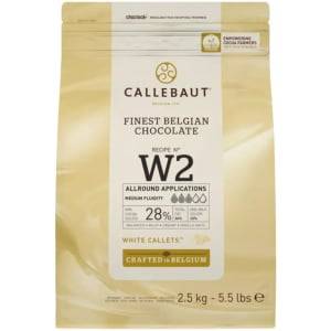 CALLEBAUT VIT W2 PÅSE 2.5KG