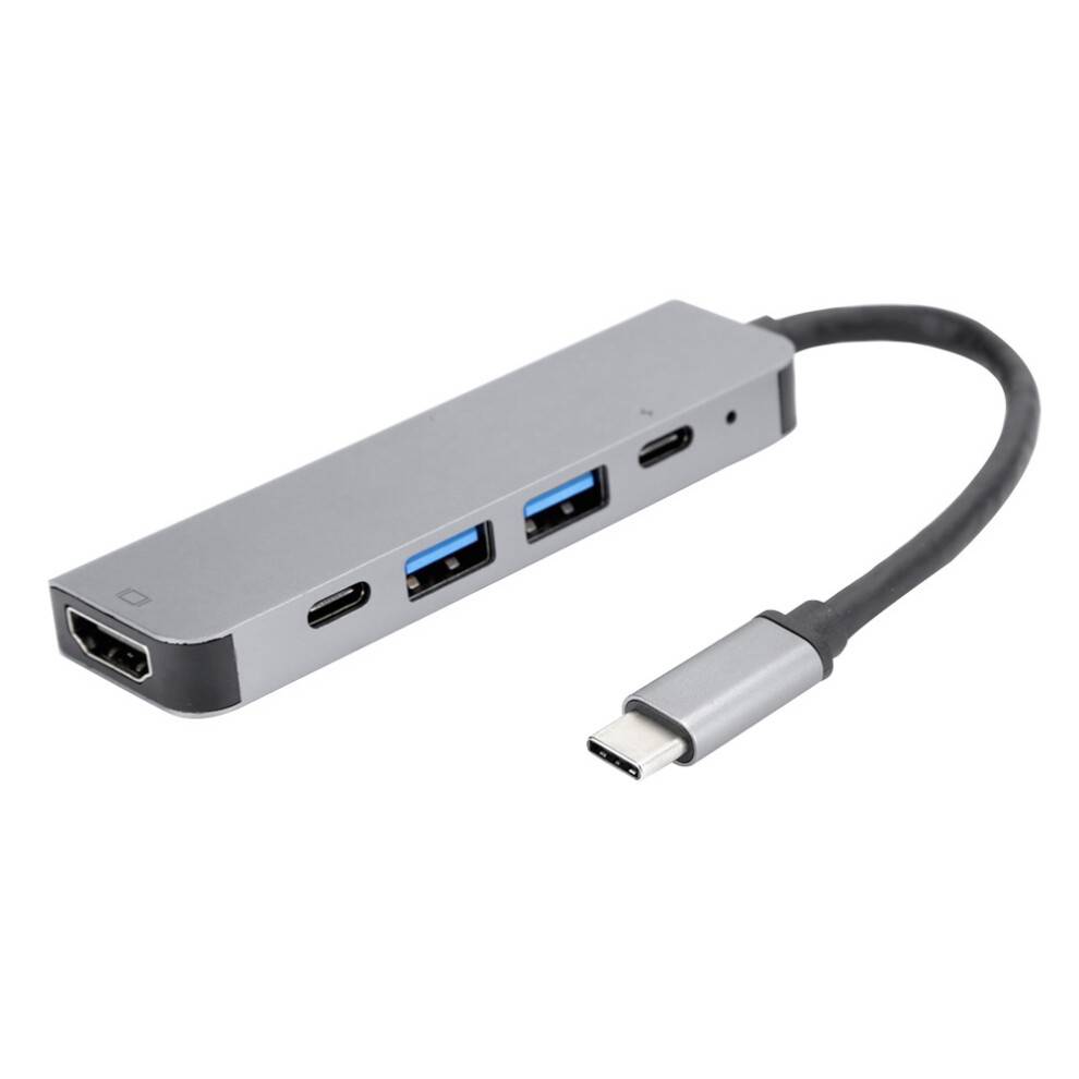 USB Hub Dockingstation Alsidig USB C Splitter Hurtig Opladning Med Højhastigheds Dataoverførsel Til MacBook Pro Air iPad Pro Samsung Galaxy