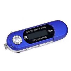 Mini bærbar USB digital MP3-afspiller, understøtter Tf Sd-kort og FM