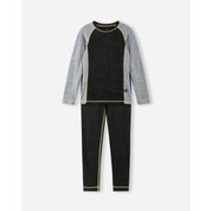 Reima Taitoa - Underställ - Barn Black Melange Child's height 80 cm