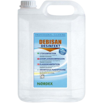 Ytdesinfektion Nordex Debisan 5L