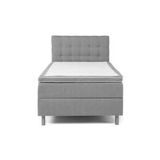 Cloud47 Montana Säng med Förvaring 120x200 cm - Grå Komplett sängpaket