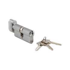 Jasa Dråbecylinder 6-Stift m. Vrider inkl. 3 Nøgler - Jasa