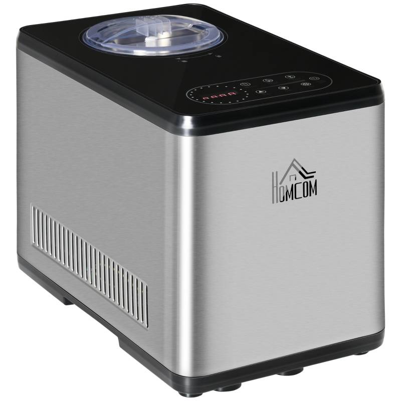 Glassmaskin med kompressor 1,5 liter LED