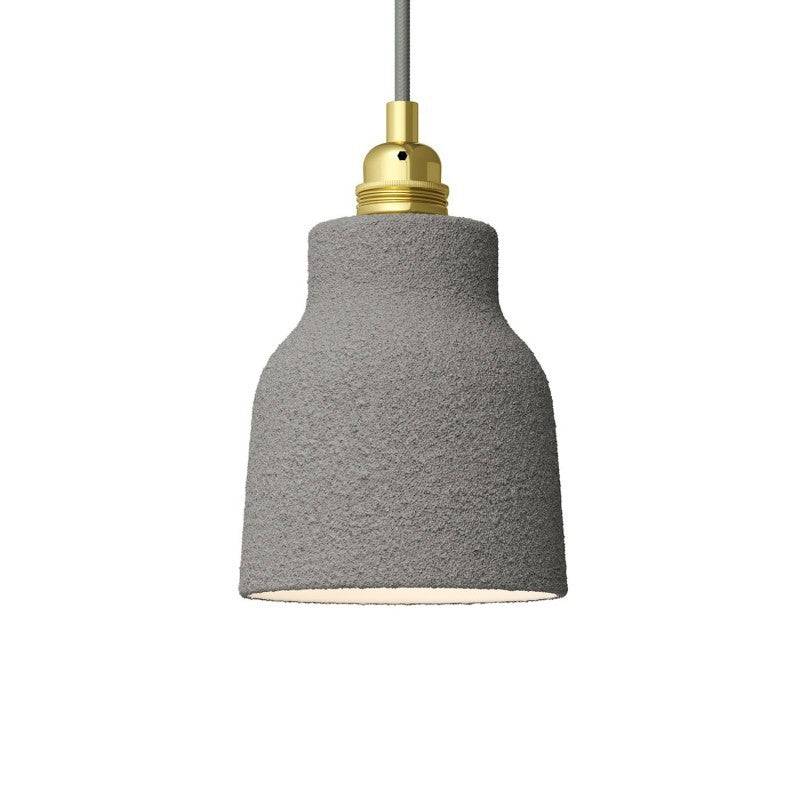 Keramik lampeskærm Vase - Beton effekt