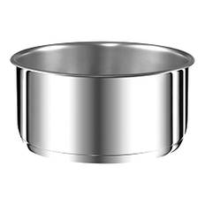 Tefal Ingenio Preference L8981604 Stieltopf, 22 cm, stapelbar, Edelstahl, Induktion, Vielseitigkeit, platzsparend