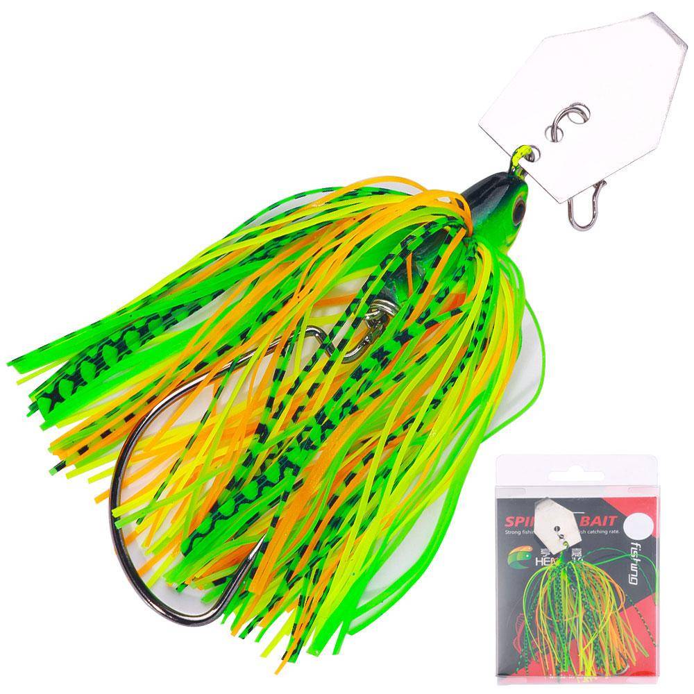 16g 20g Chatterbete spinnerbete ogräsfritt fiskedrag Buzzbait wobbler chatterbait för basgädda gösfisk