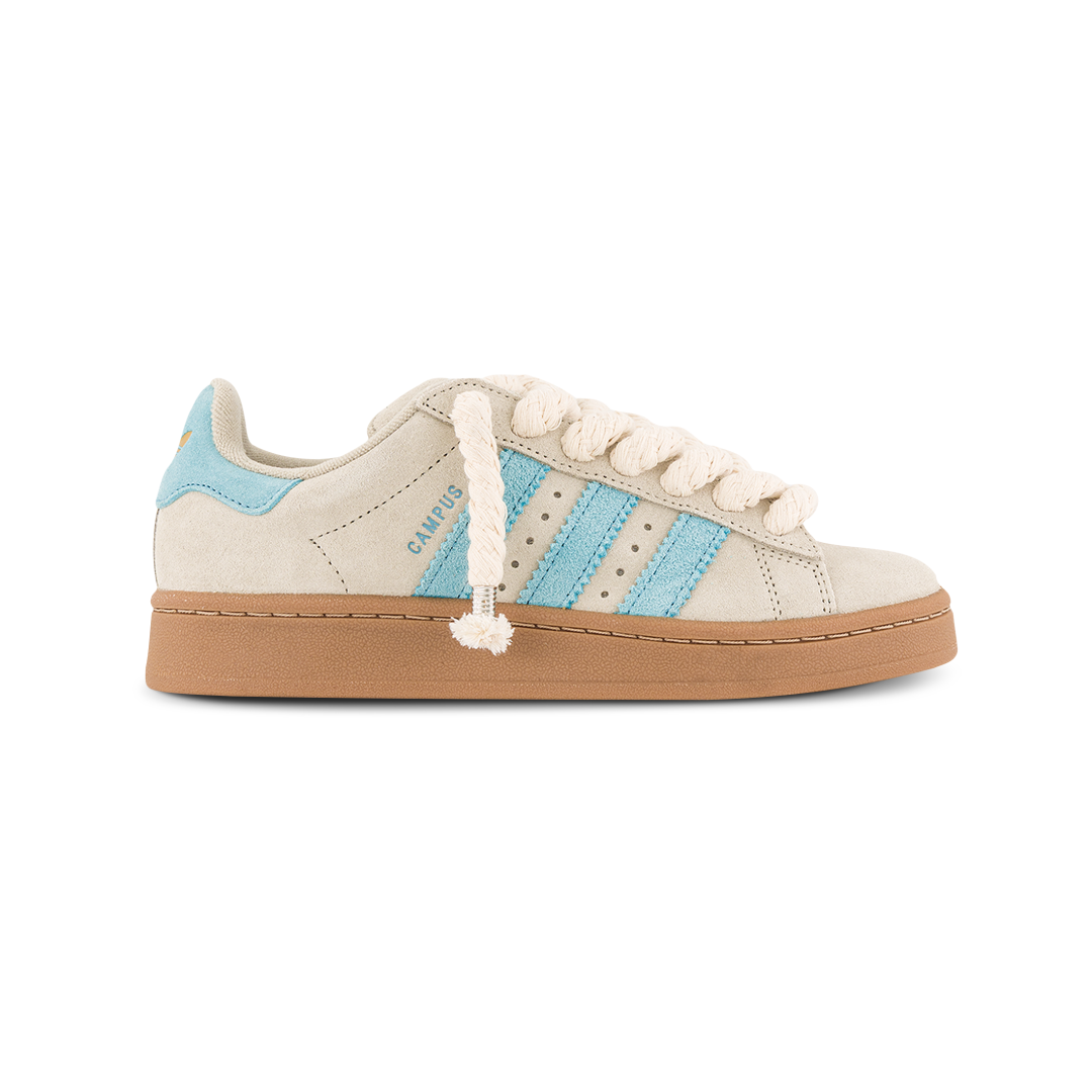 Adidas Campus Rope Beige Blue Sneaker - 40