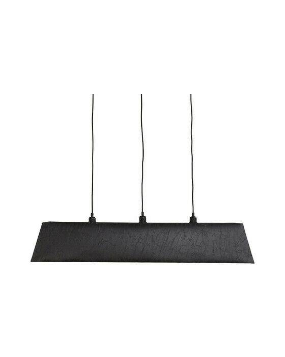 Canyon loftlampe læder sort