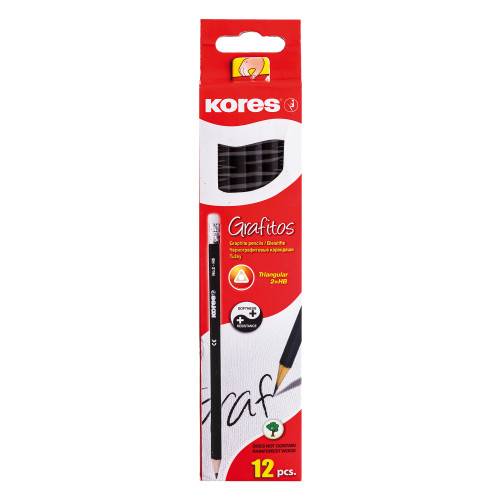 Blyertspenna KORES GRAFITOS, 12 st