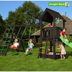 Jungle Gym Club legetårn inkl climb sort & slide