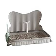 Wrohto Portable Dog Potty, Indoor Dog Bathroom, Dog Potty Training Tray, Strong Load Bearing Potty, Puppy Pee Station, Easy Clean Dog Potty, Multifunctional Litter Box, Hygienic Dog Bathroom