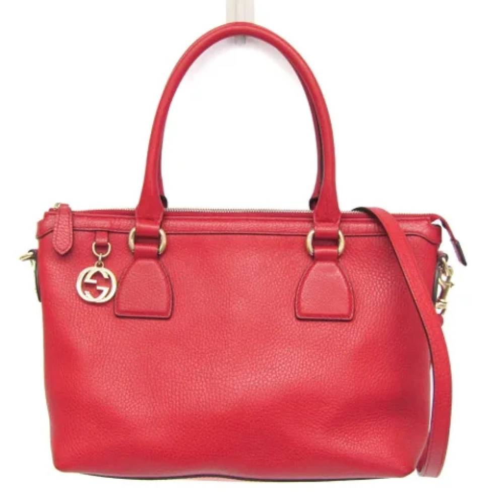 Gucci Vintage - Pre-owned Laeder gucci-vskor Vintage - Dam - ONE Size - Hampa
