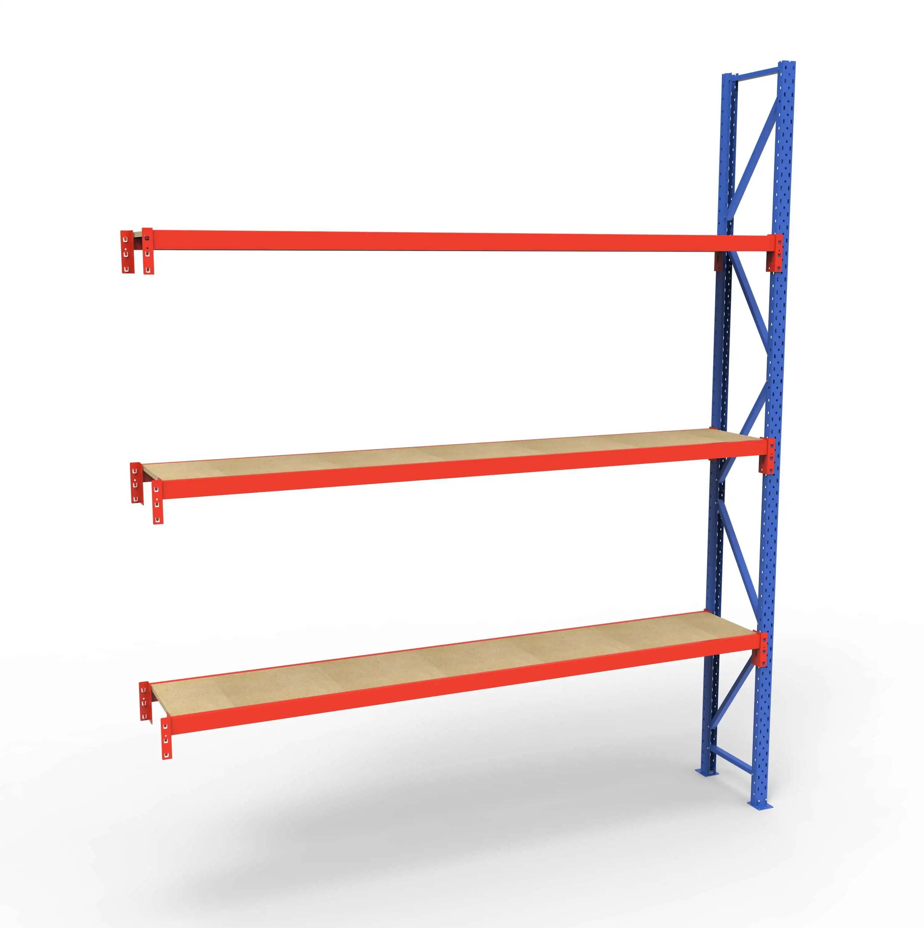 Lagerreol tilbygningsfag | 3 Lag | 240cm Vanger | Højde: 300cm | Dybde: 40cm