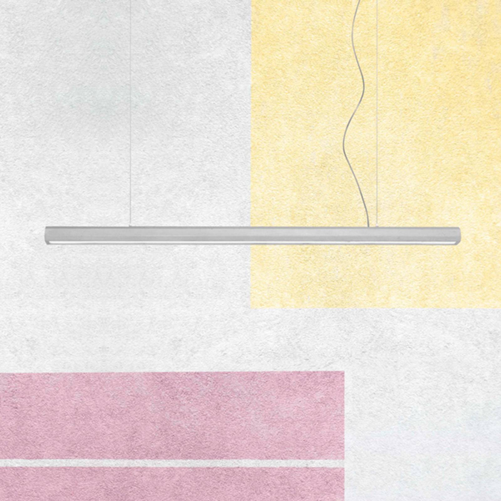 Marchetti Pendellampa Materica, Aluminium / grå / zink, Vardagsrum / matsal, Betong, Modern