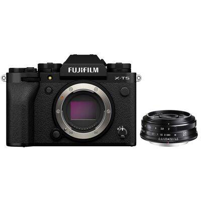 Fujifilm X-T5 + VoigtlÃ¤nder Ultron 27mm f/2.0 black