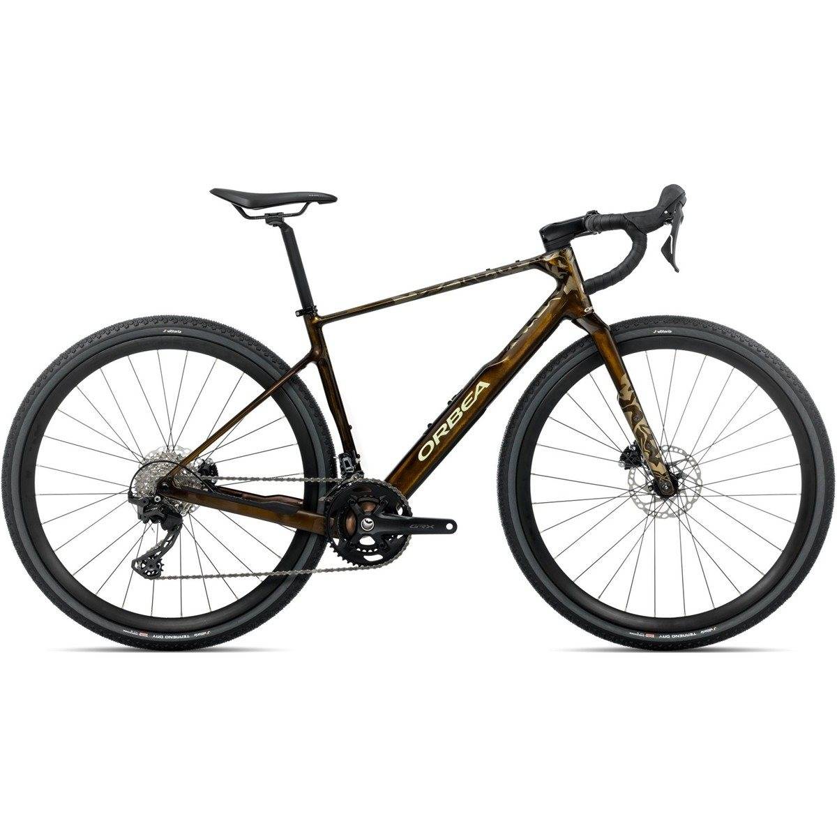 Gravelbike Orbea Terra M30Team GRX Caramel Carbon View (M)