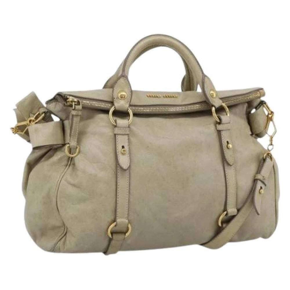 Miu Miu Pre-owned - Pre-owned Hand Bag Vintage - Dam - ONE Size - Läder