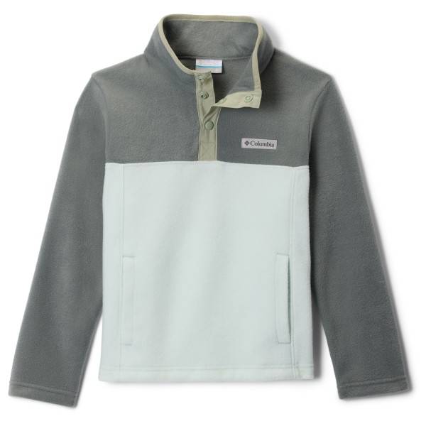 Columbia Kid's Steens Mtn II 1/4 Snap Fleece Pull-Over Fleecesweatere Børn størrelse M farve grå