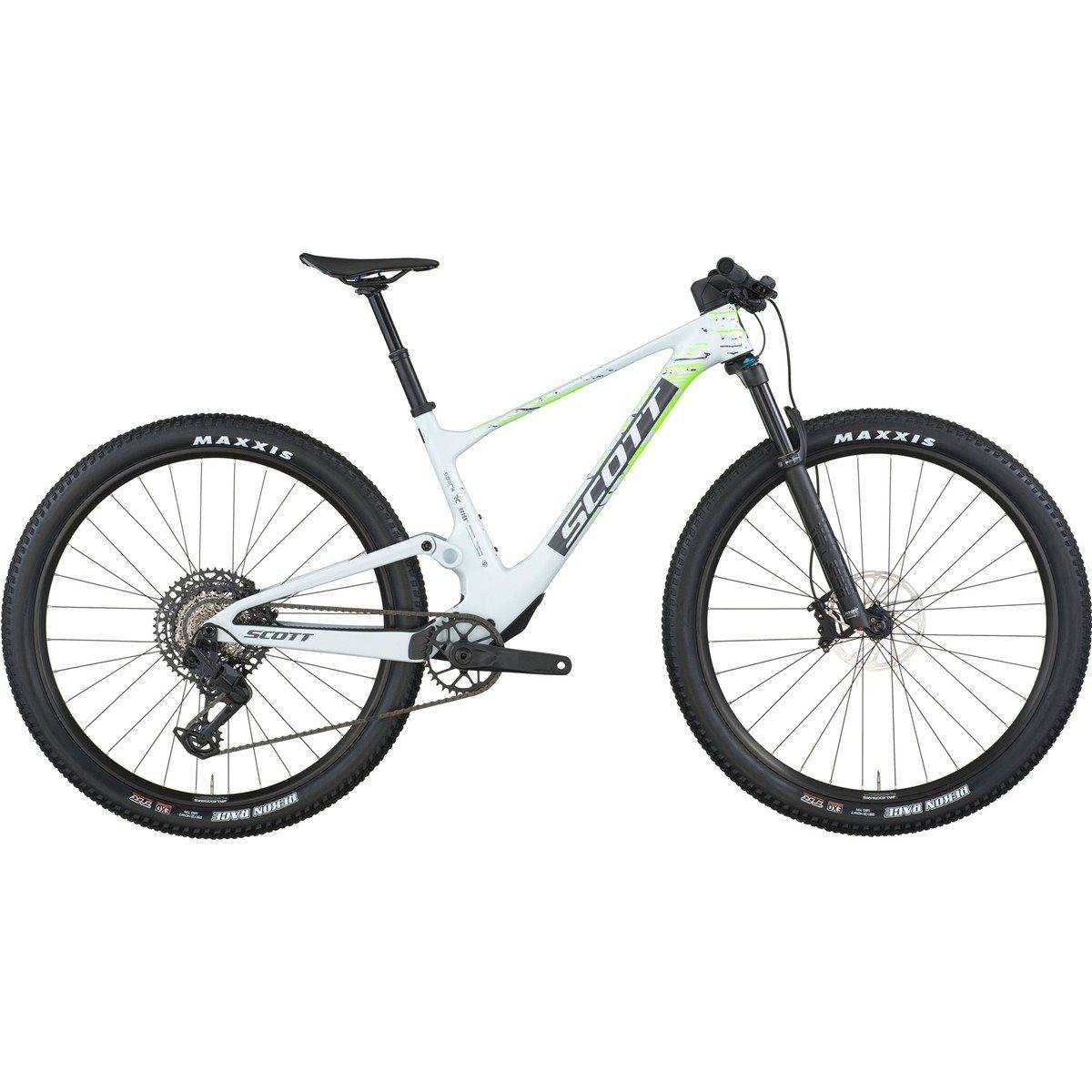 Heldämpad MTB Scott Spark RC Comp Cumulus White (XL)