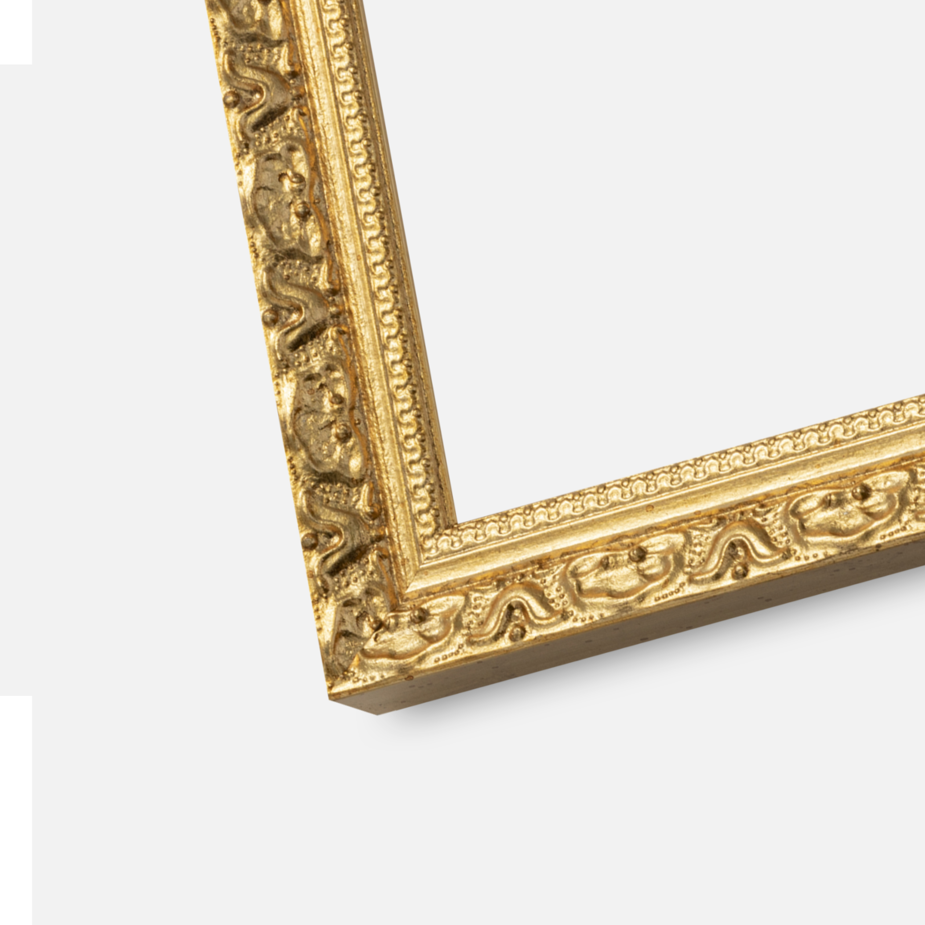 Ram Smith Glas Guld 13x18 cm - Passepartout Vit B7 (88x125 mm)