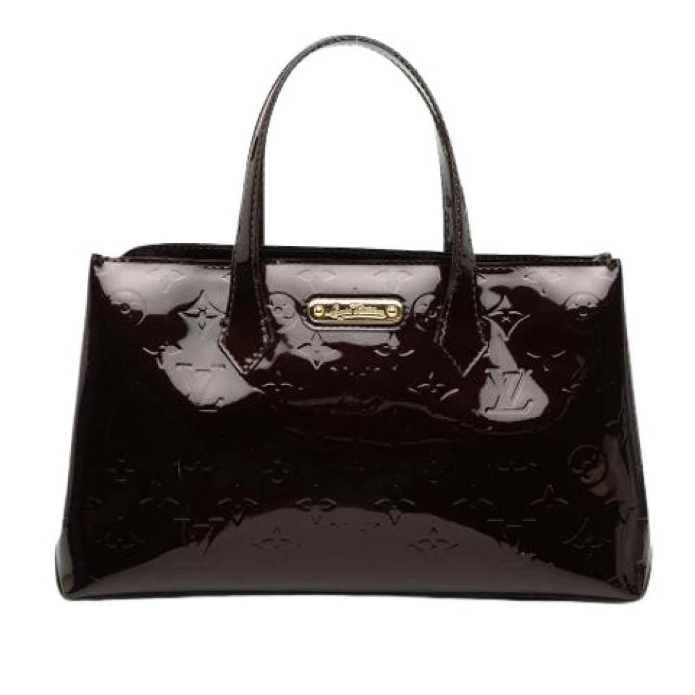 Louis Vuitton Vintage Pre-owned Wilshire PM - Vintage - Dame - Lilla - ONE SIZE - Læder