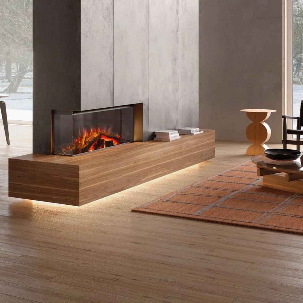 La Nordica Lumen 1200 Elektrisk Pejseindsats – Italiensk design | 2 kW varme og LED flammer